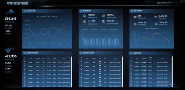 财务科数据驾驶舱